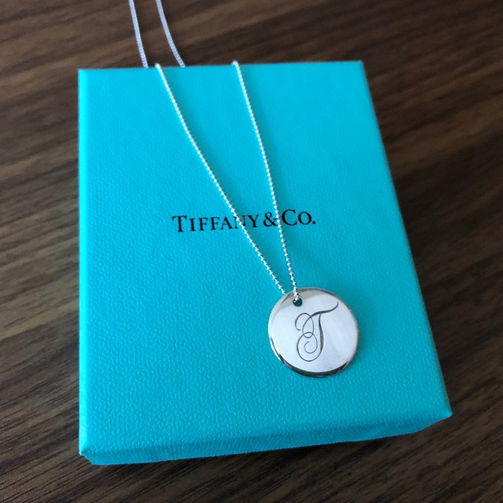 Tiffany & Co. Tiffany Notes® Letter "T" Disc Charm